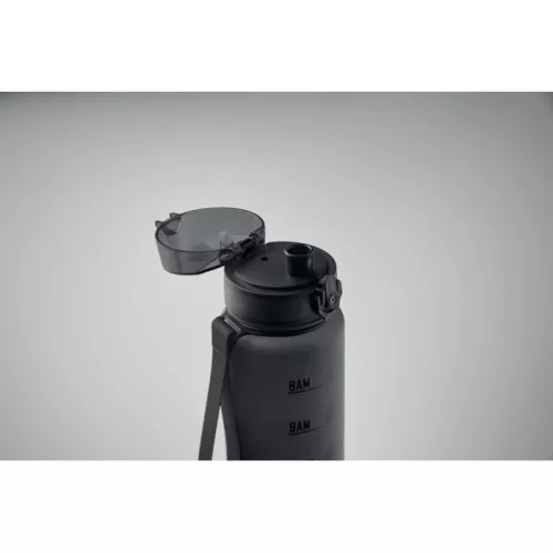 RPET sportkulacs 1 l (Fekete)