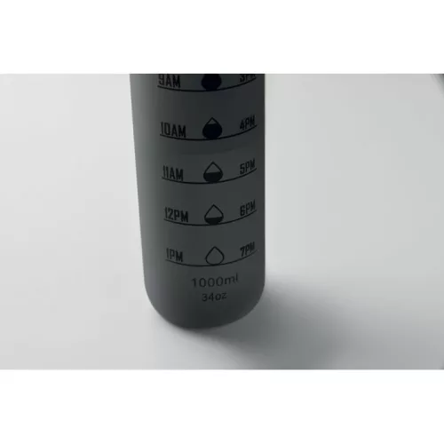 RPET sportkulacs 1 l (Fekete)