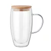 Dupla falú üvegbögre 450ml
