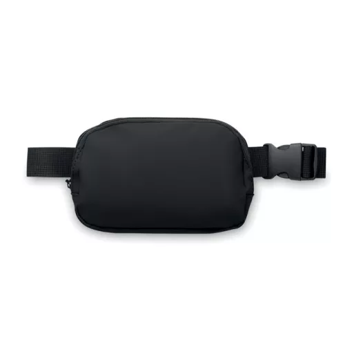 210D poliészter övtáska (Fekete)