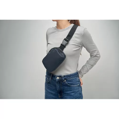 210D poliészter övtáska (Francia Tengerészkék)