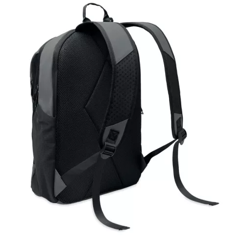 15 col puha PU laptop hátizsák (Kőszürke)