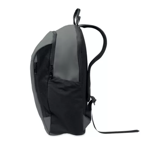 15 col puha PU laptop hátizsák (Kőszürke)