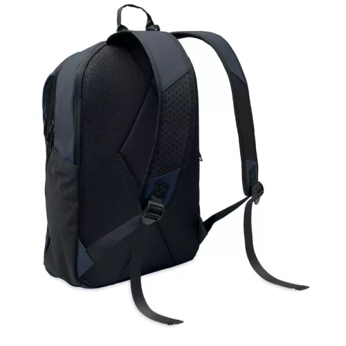 15 col puha PU laptop hátizsák (Francia Tengerészkék)