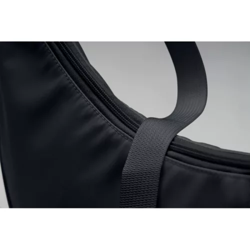 Félhold táska 400D oxford (Fekete)