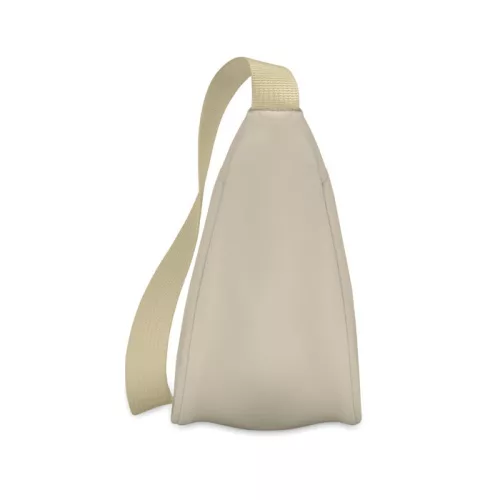 Félhold táska 400D oxford (Törtfehér)