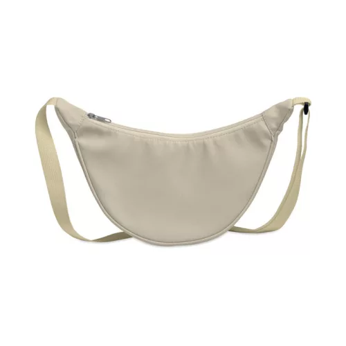 Félhold táska 400D oxford (Törtfehér)