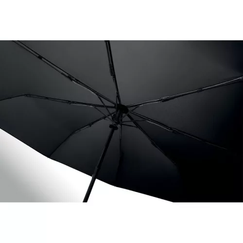 21 colos szélálló esernyő (Fekete)