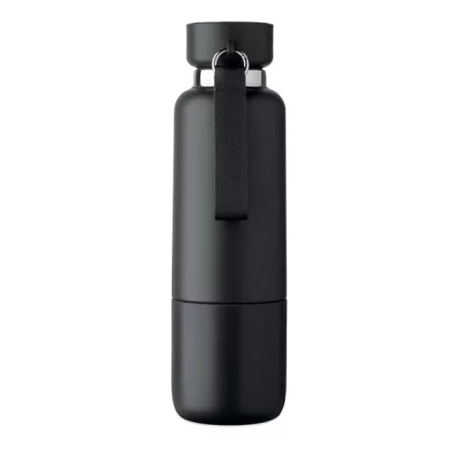 Duplafalú palack 500 ml (Fekete)