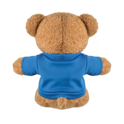Plüss mackó pólóval 23 cm (Kék)