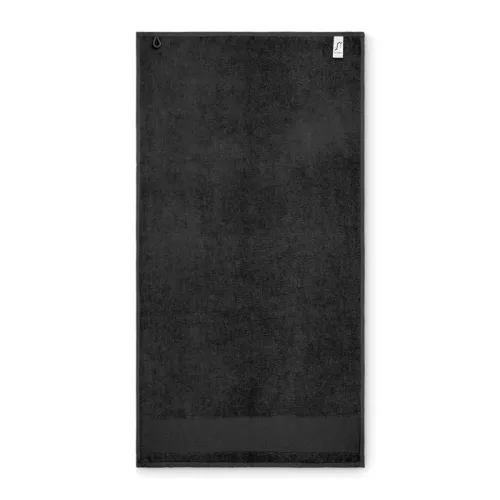 Pamut kéztörlő 50x100 cm (Fekete)
