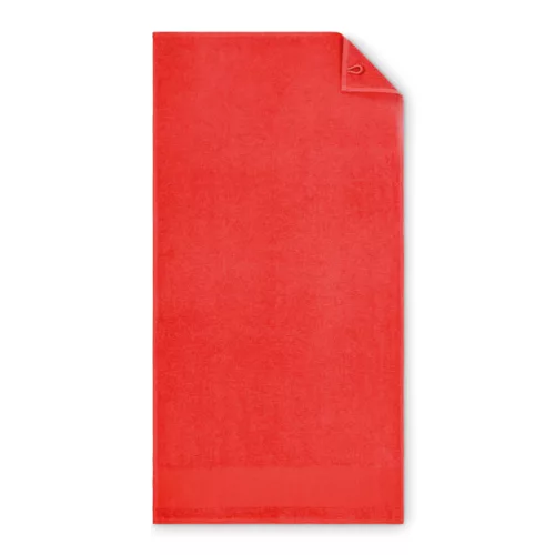 Pamut kéztörlő 50x100 cm (Piros)