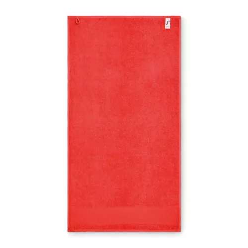 Pamut kéztörlő 50x100 cm (Piros)