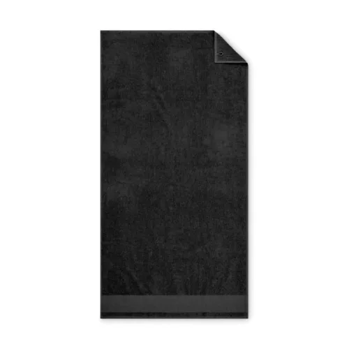Pamut fürdőlepedő 70x140 cm (Fekete)