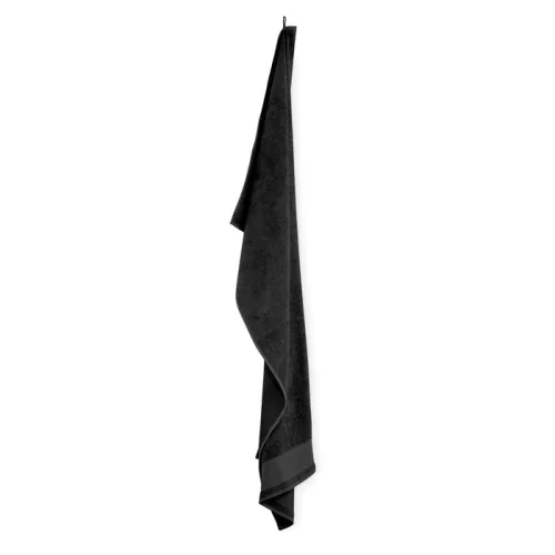 Pamut fürdőlepedő 70x140 cm (Fekete)