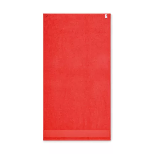 Pamut fürdőlepedő 70x140 cm (Piros)
