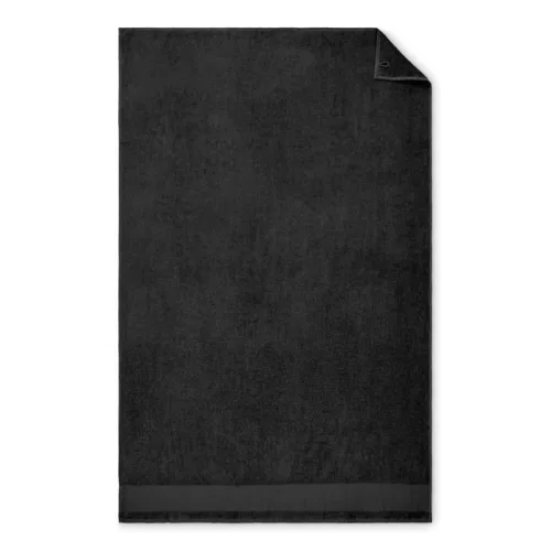 Pamut fürdőlepedő 100x150 cm (Fekete)