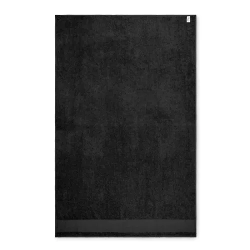 Pamut fürdőlepedő 100x150 cm (Fekete)