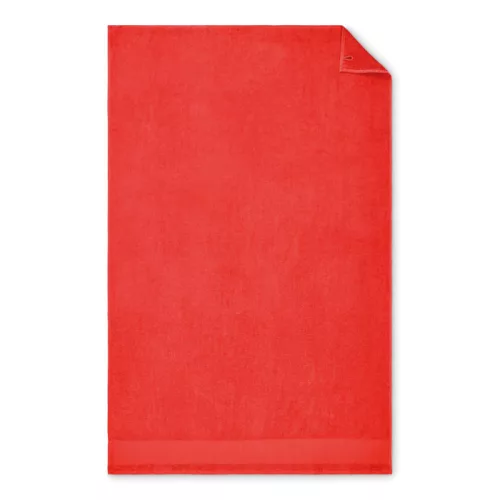 Pamut fürdőlepedő 100x150 cm (Piros)