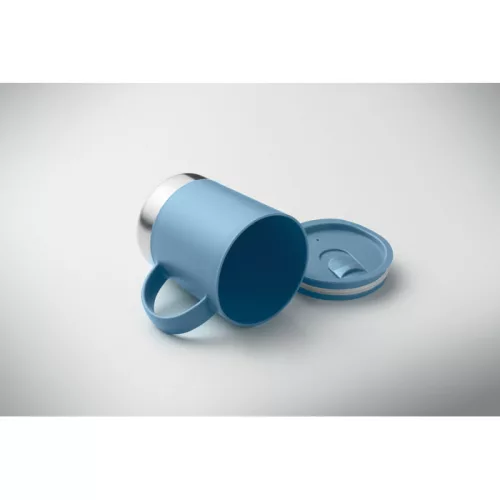 Szimplafalú bögre 300 ml (Petrolkék)