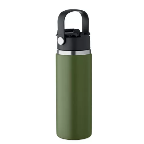 Duplafalú palack 500 ml (Sötétzöld)