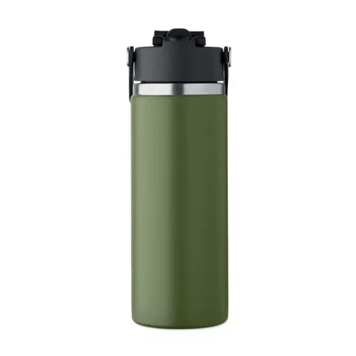 Duplafalú palack 500 ml (Sötétzöld)