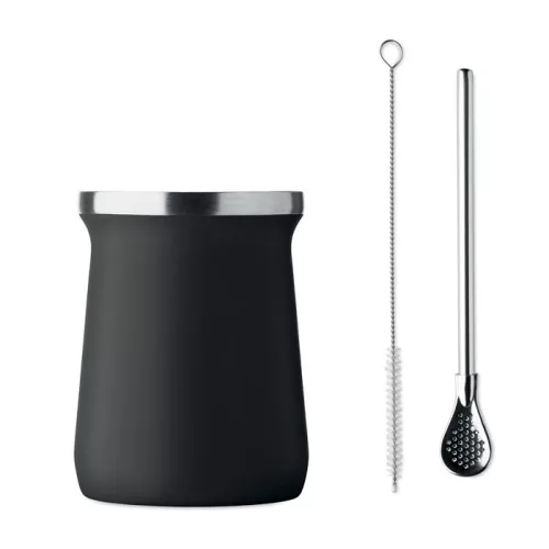 Yerba mate tea pohár (Fekete)