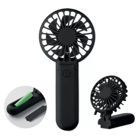Hordozh.összecsukh. ventilátor (Fekete)