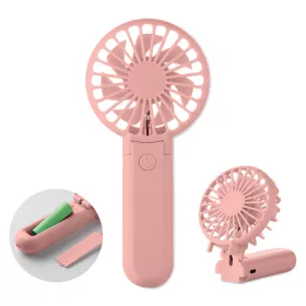 Hordozh.összecsukh. ventilátor (Babarózsaszín)