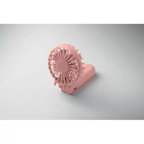Hordozh.összecsukh. ventilátor (Babarózsaszín)