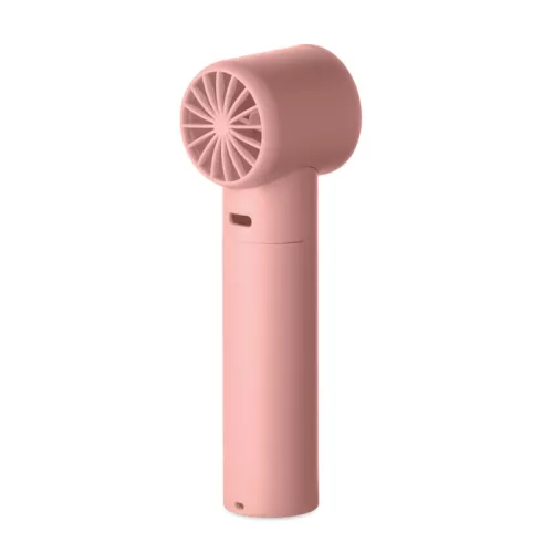 Mini kézi nagyseb. ventilátor (Babarózsaszín)