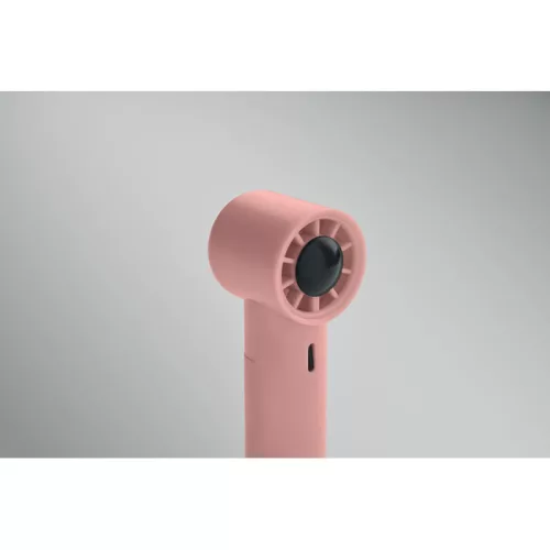 Mini kézi nagyseb. ventilátor (Babarózsaszín)