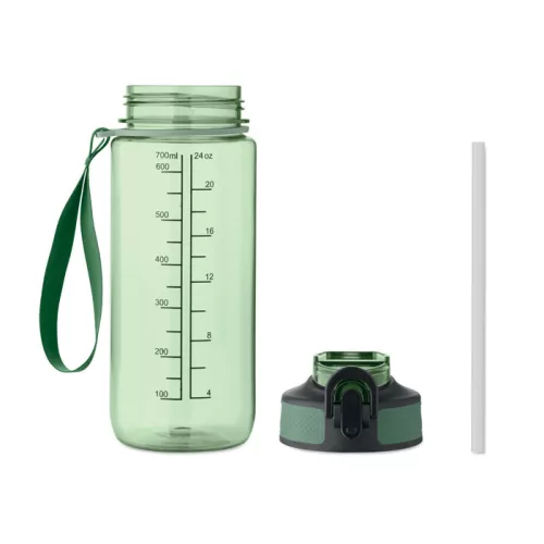 Sport palack 700 ml (Áttetsző Zöld)