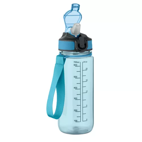 Sport palack 700 ml (Áttetsző Világoskék)