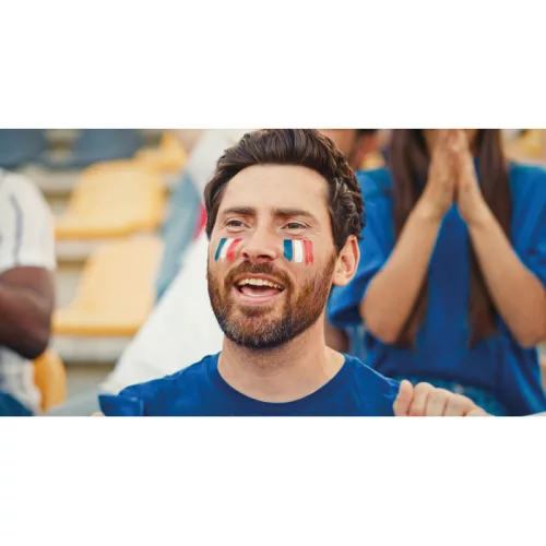 Nemzeti színű testfestő stift (Királykék)