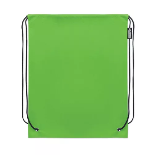 RPET nemszőtt h.zsinóros táska (Lime)