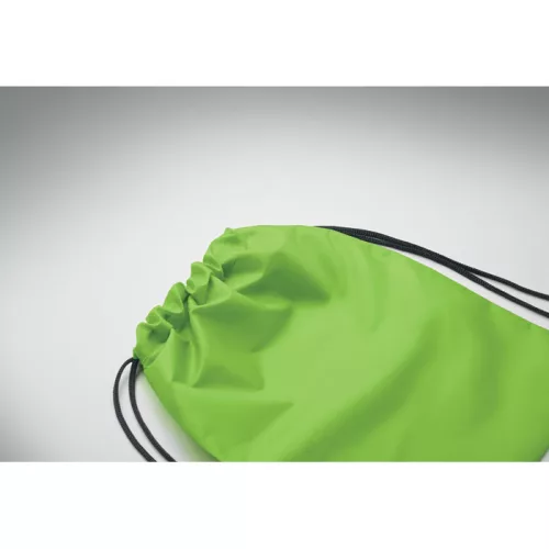 Gyermek tornazsák 190T RPET (Lime)