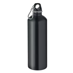 Szimplafalú palack 1000 ml (Fekete)