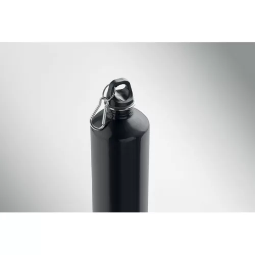 Szimplafalú palack 1000 ml (Fekete)