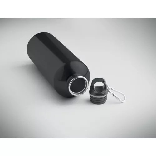 Szimplafalú palack 1000 ml (Fekete)