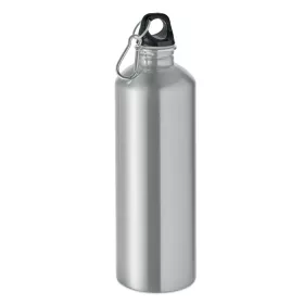 Szimplafalú palack 1000 ml (Matt Ezüst)