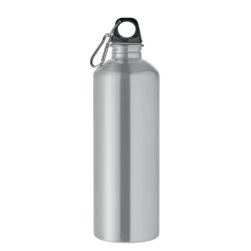 Szimplafalú palack 1000 ml (Matt Ezüst)