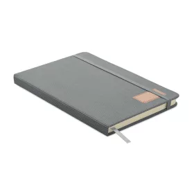 A5 RPET keménytáblás notesz (Szürke)