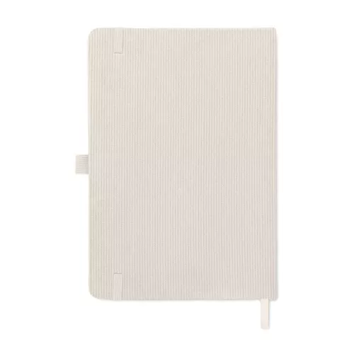A5 RPET keménytáblás notesz (Törtfehér)