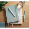 A5 RPET keménytáblás notesz (Babakék)
