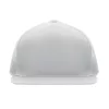 7 paneles lapos ellenzős sapka (Fehér)