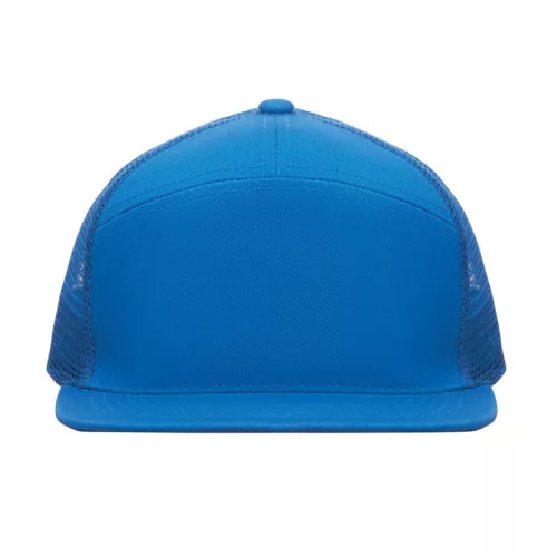 7 paneles lapos ellenzős sapka (Királykék)