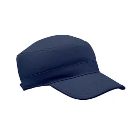 Katonai stílusú sapka 260 g/m² (Kék)
