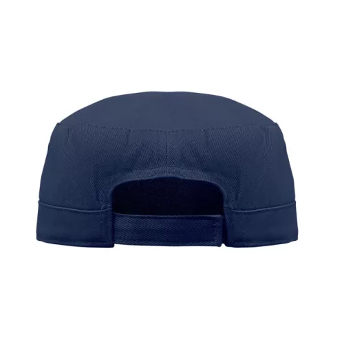 Katonai stílusú sapka 260 g/m² (Kék)