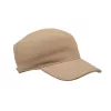 Katonai stílusú sapka 260 g/m² (Khaki)
